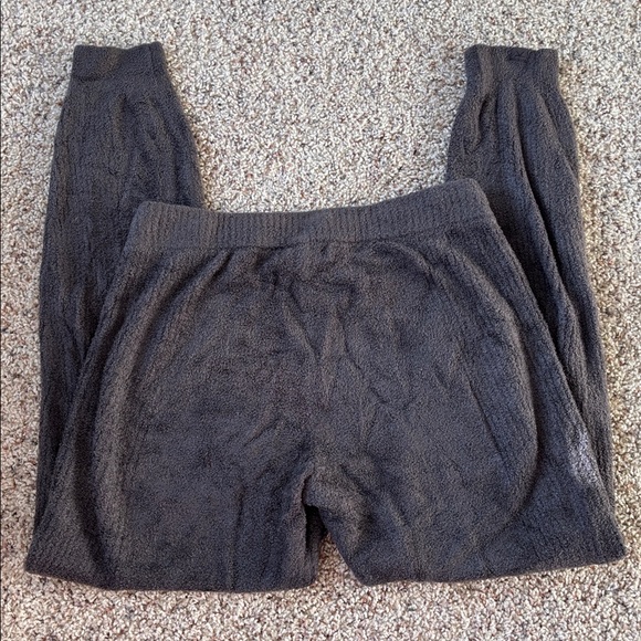 Barefoot Dreams CozyChic Lite Seamed Track Pant Charcoal Size XS - Picture 7 of 8